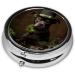Portable Cute Dog Pill Box | Mini 3-Compartment Metal Organizer for Travel | Must-Have for Small Pills - Buy Online on GoSupps.com