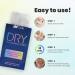 DD Dry Teeth Whitening Strips - 42 Strips (21 Treatments) - Sensitive Teeth Whitening Strips - Peroxide-Free - Enamel Safe - Mint Flavor - Non-Slip - Mess-Free - Sensitivity Free 1 Count (Pack of 1) - Buy Online on GoSupps.com