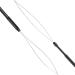 10 Pieces Hair Extension Loop Needle Threader Pulling Hook Tool Set - Black Bead Device for Hair & Feather Extensions - Buy Online on GoSupps.com