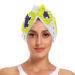 Constellation Taurus Hair Towel 2 Pack Super Absorbent Hair Drying Towel Quick Dry Hair Turbans Head Towel with Button Twisty Wrap for Women Girls