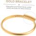 CALLARON 2 Pcs Birthday Present Miss Simple 7X0.8CM Golden - Buy Online on GoSupps.com