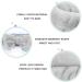 Androxeda Spa Headband Bowknot | Coral Fleece Elastic Hair Band for Makeup Shower & Skincare | Ideal for Women & Girls - Buy Online on GoSupps.com