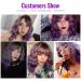 Esmee Ombre Violet Short Wig for Women | 14-Inch Heat-Resistant Synthetic Hair for Daily Wear & Cosplay - Buy Online on GoSupps.com