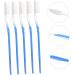 Runrotoo 50 Pack Soft Bristle Toothbrushes | Travel Toothbrush Kit with Disposable Cleaning Brushes | Comfortable Household Use - Buy Online on GoSupps.com