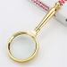 Portable Magnifier Magnifier High Magnification Optical Glass Magnifier Metal Craft Gold Bronze 5X Magnifier Full of Stars - Buy Online on GoSupps.com