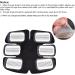 Newl Abdominal Muscle Trainer - 30 Replacement Gel Pads & Cloth Accessories | International Shipping Available - Buy Online on GoSupps.com