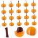 Didiseaon 60 Pcs Simulated Mini Pumpkin Fake Pumpkin Halloween Pumpkin Decoration Simulation Small Pumpkin Simulation Pumpkin Little Pumpkin Foam Manual Yellowx3pcs 2.2X3.4CMx3pcs - Buy Online on GoSupps.com