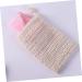 BELLIFFY 6pcs Soap Bag Bar Soap Exfoliating Soap Saver Soap Accessory Bubble Net Soap Net Cotton Linen Beige - Buy Online on GoSupps.com
