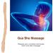 Premium Wooden Guasha Stick - Handheld Massage Tool for Muscle Relaxation & Body Wellness - Buy Online on GoSupps.com