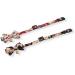 Necoichi Chirimen Kimono Bow Tie Cat Collar in Red - Stylish and Comfortable - Buy Online on GoSupps.com