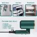 1800W Professional Ionic Hair Dryer with Diffuser and Nozzles - Fast Drying Compact Portable Green Hair Dryer - Buy Online on GoSupps.com