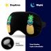 Funny Pineapple Pug Sleep Eye Mask - Adjustable Blindfold for Men and Women - Buy Online on GoSupps.com
