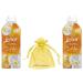 Lenor Fabric Conditioner 26 Washes 858ml Wellbeing Collection Gold Orchid Scent Pack of 2 + for You: Organza Small Bag