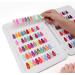 Minkissy 1pc Nail Color Book Nail Color Display Chart Nail Practice Tool Uv Gel Nail Polish Nail Polish Sample Cards Color Card Book Chart Nail Display Book Tools Manicure Set Abs - Buy Online on GoSupps.com