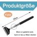 4-Piece Back Scratchers Set - Funny Handheld Scratchers & Massage Tools (20cm to 68cm) - Ideal for Head & Back Relief - International Shipping Available - Buy Online on GoSupps.com