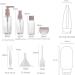 Leak Proof Travel Bottles Set - 11 Pcs with Bag | Portable Toiletry Accessories for Shampoo Cosmetics & Lotion - Buy Online on GoSupps.com