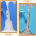 LALAFINA 48 Pairs Disposable Pedicure Slippers - Colorful Anti-Eva Foam Slippers for Women Salon Pedicure and Spa Guests - Buy Online on GoSupps.com