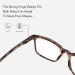 ZENOTTIC Blue Light Blocking Reading Glasses 2.5x - Stylish Anti-Headache Readers for Eye Strain Relief - Magnification 1.0-3.5 - Tortoise/Grey - Buy Online on GoSupps.com