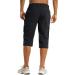EKLENTSON Men's Quick Dry Stretch Waist Shorts - Black, Size 36 - Buy Online on GoSupps.com