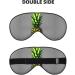 Cartoon Pineapple Sleep Mask - Unisex Adjustable Buckle Eye Mask for Travel Yoga & Home Naps - Buy Online on GoSupps.com