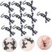 Shop Healeved 10-Pack Halloween Simulation Gecko Toys | Mini Black Gecko Models for April Fools & Creepy Halloween Decor - 3.5x8cm - Buy Online on GoSupps.com