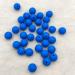 50pcs Deep Sky Blue 15mm Silicone Round Beads - Sensory Pearl Bead Bulk for DIY Jewelry Making - Buy Online on GoSupps.com