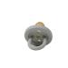 Natural Rubber Pacifier - Rounded Grey Small 0-6 Month | SWEETIE Pacifier - Buy Online on GoSupps.com