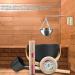 Sauna Accessories Kit Complete Aluminum Bucket Set with Ladle Thermometer/Hygrometer/Sauna Bucke/Hourglass Great for Sauna and Spa 7L - Buy Online on GoSupps.com