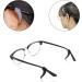 Haobin 20 Pair Silicone Anti-Slip Glasses Ear Hooks - Comfortable Protection for Sunglasses & Eyeglasses - Buy Online on GoSupps.com