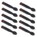 WOONEKY 10pcs Double Ended Eye Shadow Stick Lady Parts Eyeshadow Sponge Makeup Hair