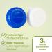 Buy Lensdeal Contact Lenses Fluid - Hyaluron All-in-One Solution 6 Bottles (360ml) & 6 Lens Containers for Soft Lenses - Buy Online on GoSupps.com