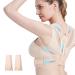 Women Back Braces Posture Corrector, Adjustable Upper Back Brace for Clavicle Support and Providing Pain Relief from Neck, Back Brace and Posture Corrector for Women and Men (Small/Medium 27"-37")