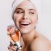 Buy Ice Face Roller | Food-Grade Silicone Facial Massager for Glowing Skin & Shrinking Pores - Reusable Beauty Tool (Orange - Buy Online on GoSupps.com