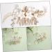 Beaupretty Bridal Headwear Flower Hair Accessories Girl Headpiece Hair Combs for Women Accessories Vintage Hair Accessories Hair Accessories for Bride Bridal Hair Clips Metal Hair Comb - Buy Online on GoSupps.com