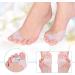 Gel Toe Separators & Metatarsal Pads - Bunion Corrector & Toe Straightener for Overlapping Toes - Forefoot Pain Relief - 1 Pair - Buy Online on GoSupps.com