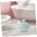 Healeved makeup jar lip balm holder ceramics skincare cosmetic sample containers 4.7x4.7cm Sky-blue - Buy Online on GoSupps.com