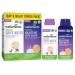 Wellements Organic Baby Gripe Water Day & Night Combo Pack Relieves Upset Bellies from Baby Gas Colic Hiccups & Fussiness Gentle & Safe USDA Certified Organic (Pack of 2 4 Fl Oz Bottles)
