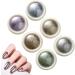 Poudre de paillettes ongles kit de poudre ongles chrom - 6 couleurs paillettes pigment pigment pour les paillettes | Shimmer Nail fournit de la poudre pour le festival les rencontres le maquil 02 B - Buy Online on GoSupps.com