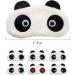 12 Pack Panda Sleep Masks - Soft Eyepatch with Elastic Strap for Relaxing Nap Cover - Buy Online on GoSupps.com