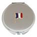 French Flag Compact Mirror Handbag Gift With Free Engraving 484