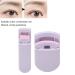 2-Part Sweet Eyelash Set - Portable Wide Angle Mini Curlers for Professional Lifting & Delicate Eyelashes (Violet) - Travel-Friendly Tool - Buy Online on GoSupps.com
