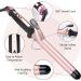 38mm Large Barrel Curling Wand for Long Thick Hair | Adjustable 120-210 C | Auto-Off Feature | Includes Glove - Buy Online on GoSupps.com