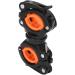 Stick Cane Drive Rollator Walker Cane Holder Stand ABS Portable Safe Rotate for Daily Life for Elderly (Black Orange) - Buy Online on GoSupps.com