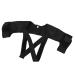 Shoulder Stability Brace - Black Double Shoulder Support | Injury Prevention & Sweat Wicking for Running (L - Buy Online on GoSupps.com