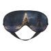 Christmas Tree Snow Sleep Mask-Adjustable Breathable Fashionable Eye Mask for A Comfortable Sleep Experience