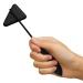 DEXSUR Taylor Tomahawk Percussion Hammer for Accurate Reflex Testing - Tapered Handle with PVC Bumper, Chrome Plated Handle - 8 Length Stainless Steel - Black - Buy Online on GoSupps.com