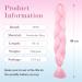 Tess Braids Extensions 60 cm - 5 Pack Jumbo Kanecalon Hair Braids for Box Braids - 100g Pink #10 - Buy Online on GoSupps.com
