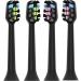 Buy VITAMMY Symphony Brush Head - 4 Pieces / Black | International Shipping Available - Buy Online on GoSupps.com