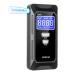 LAMJAD D80001 Alcohol Tester with 10 Mouthpieces and Digital LCD Screen Semiconductor Sensor Police Accurate Alcohol Tester for Personal and Professional Use