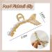 Pearl Hair Claw Clip for Thick Hair - Elegant Metal Hair Accessory for Women - Strong Hold Jaw Clip for Styling - 1Pc Style 3 - Buy Online on GoSupps.com